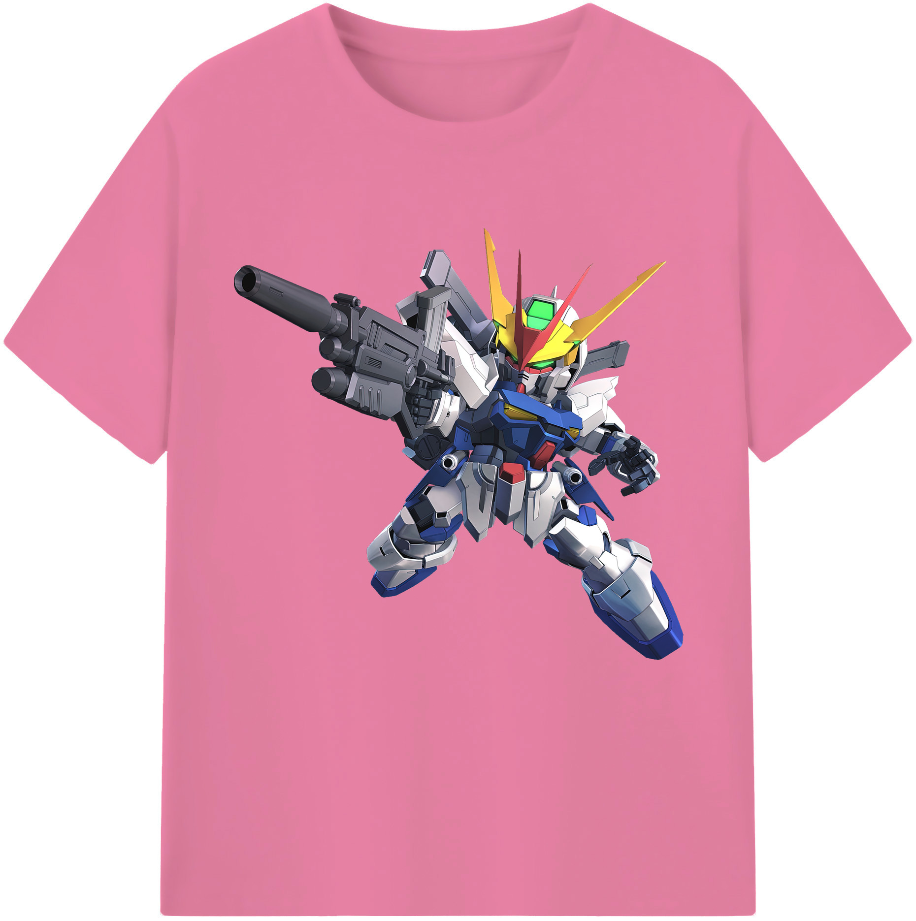 （画像用） 機動戦士ガンダム Mobile Suit Gundam 綿100％半袖Tシャツ（フロントプリント）